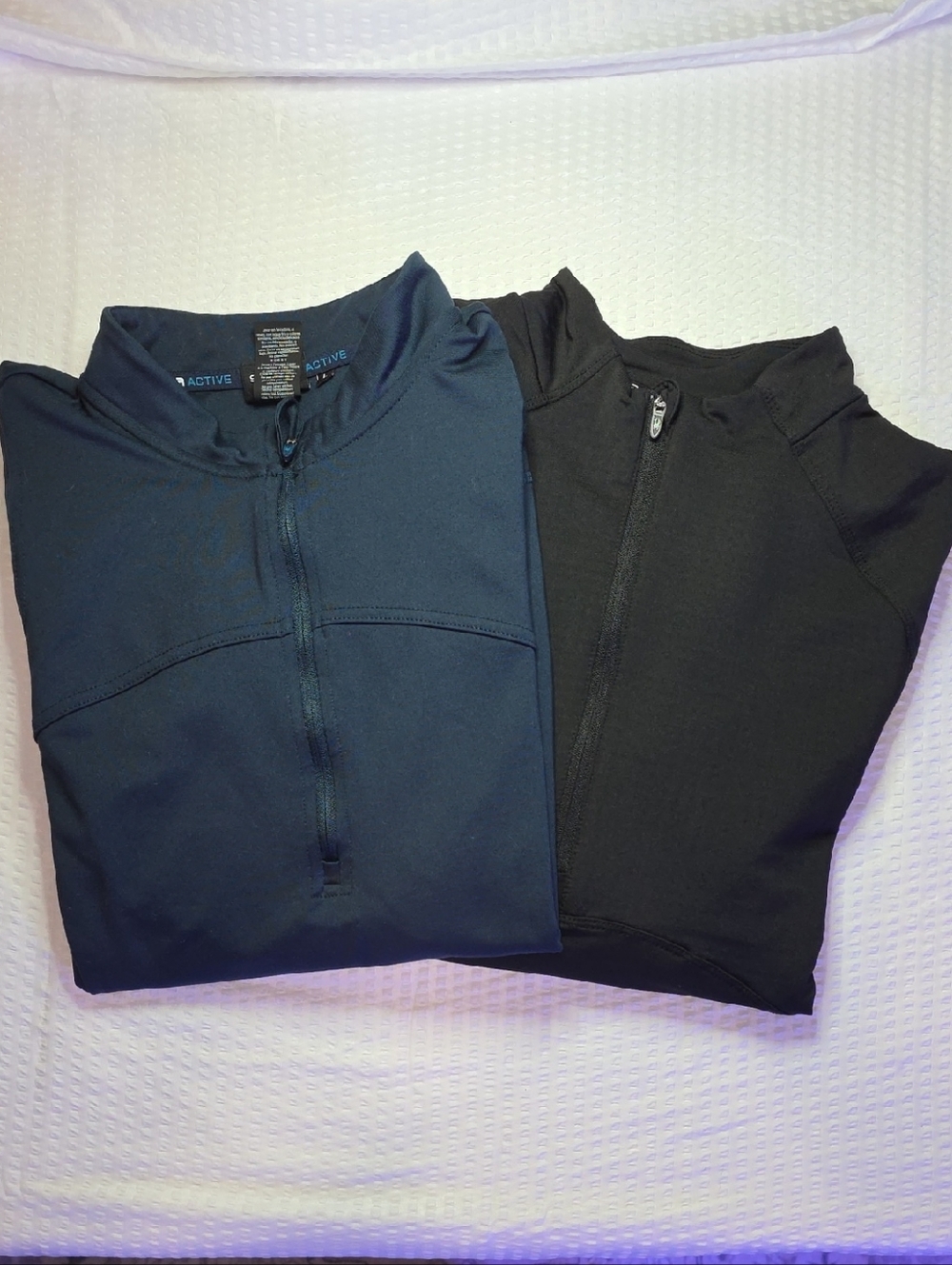 Spyder Active Women's Athletic 1/4 Zip Pullover Tops Size L Lot/2